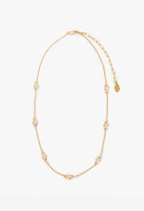 Clare V: Petite Pearl Sardine Charm Chain