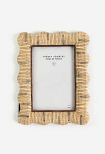 Mothers Day Gift Guide: Rattan Wavy Photo Frame - 5x7
