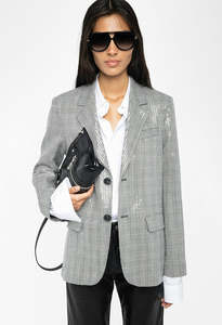 Jackets And Coats: Vanille Car Sequins - Black