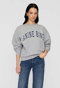 Spencer Sweatshirt Anine Bing - Medium Heather Grey / Blue