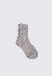 Luxury Socks - Melange Pearl