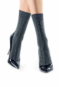 Gwen Socks - Black Melange