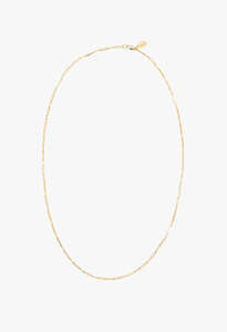 Fine Paperclip Charm Chain 24"