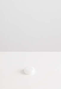 Pebble Incense Holder - Opaque White