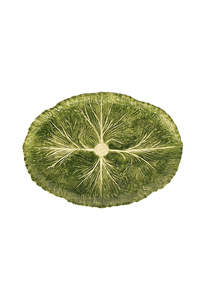 Platters: Radicchio Ceramic Platter - Green