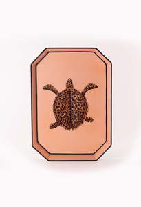 Decorative Iron Tray - Turtle