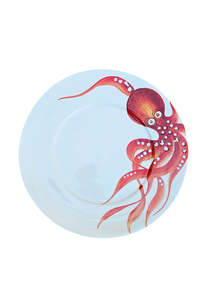 Under The Sea Ceramic Dessert Plate 21cm (Set of 6)