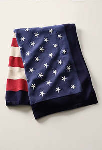 Ralph Lauren: RL Flag Throw Blanket
