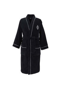 Park Row Bath Robe - Anthracite