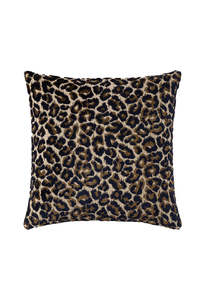 Leopard Nuit Cushion Cover
