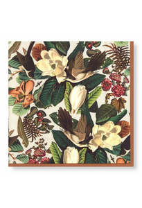 Magnolia Blooms Luncheon Napkins