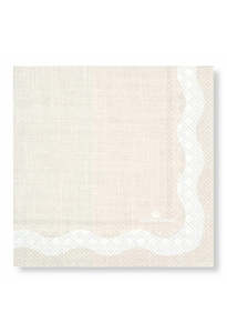 Linen (Wave Beige) Napkins - Cocktail