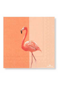 Manor Road: Flamingo Napkins - Luncheon