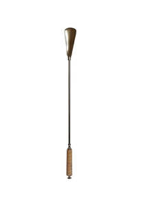 Cc Interiors: Long Shoe Horn Nickel Finish W/ Etched