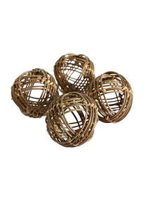 Cc Interiors: Rattan Ball Ornament