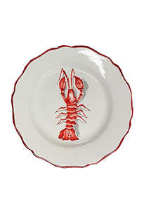 Items On Our Wishlist: Handpainted Decorative Plate - Lobster