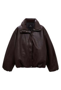 Anine Bing: Cyrus Jacket - Deep Brown