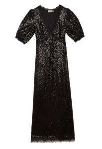 Rixo: Verena Dress Embellishment - Black