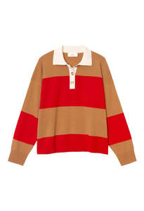 Xirena: Braxton Sweater - Red Stripe
