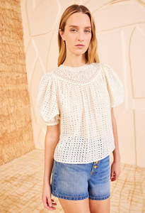 Amina Top - Ivory