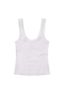 Faye Tank - White