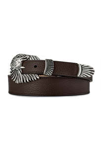 American Eagle Belt - Silver