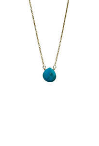 Turquoise W/ Gold Chain