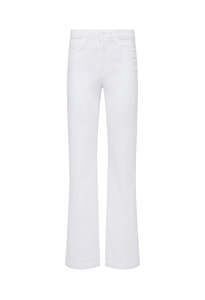Denim: Scottie Wide-Leg Jean - Blanc