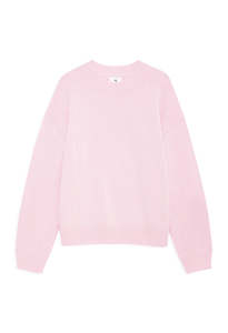 Lee Crew Sweater - Powder Pink