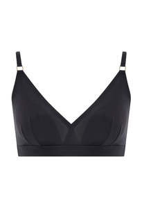 Chantelle: Pure Light Wirefree Triangle Bra - Black