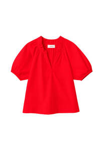 Xirena: Clementine Top - Red Flash