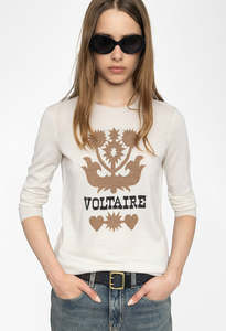 Zadig Et Voltaire: Teissa Jumper - Ecru