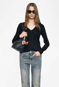 Zadig Et Voltaire: Nosfa Sweater - Black