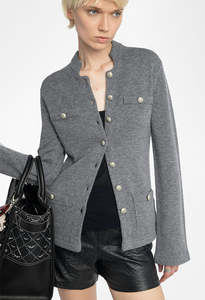 Zadig Et Voltaire: Lucy Cardigan - Anthracite