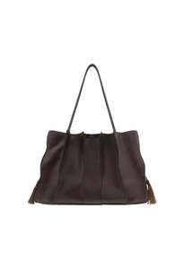 Ulla Johnson: Adria Large Tote - Wenge