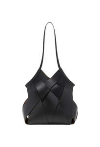 Ulla Johnson: Charlotte Shoulder Bag - Noir