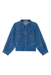 Leone Overshirt - Denim Blue