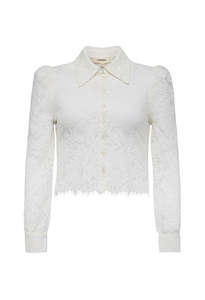 Anita Lace Blouse - Ivory
