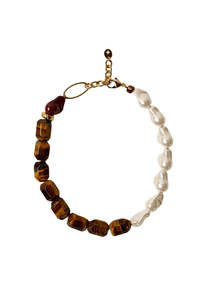 Vylie Necklace - Tiger Eye