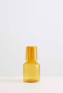 Maison Balzac: J'ai Soif Carafe & Glass - Miel/Yellow