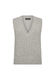 MMZhara Thyra Knit Vest - Light Grey Mélange