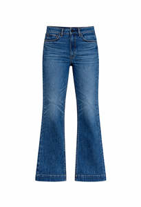 Denim: Juniper Wide Leg - Auburn