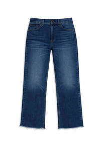 Denim: Crop Wide Leg - Chevelle