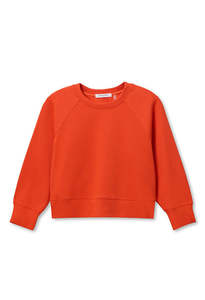 Nell Travel Crew Neck - Tomato