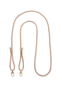 Louve Collection: Bisque Beige Phone Strap