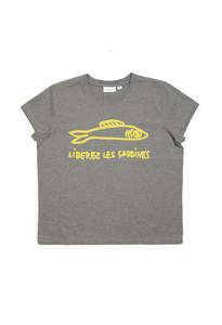Classic Tee - Grey Liberez Les Sardines