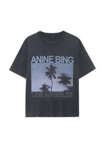 Cade Tee Palms - Washed Grey