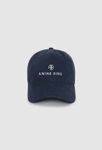 Anine Bing: Jeremy Baseball Cap - Washed Navy