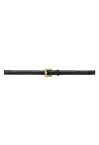 Nicola Belt - Black with Gold