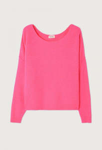 American Vintage: Damsville Jumper - Fluro Pink
